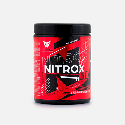 Pre-Workout, Prime Supplements, Nitrox 3D, 500g