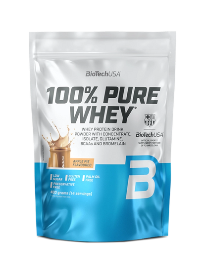 Proteina din Zer, BioTechUSA, 100% Pure Whey, 400g