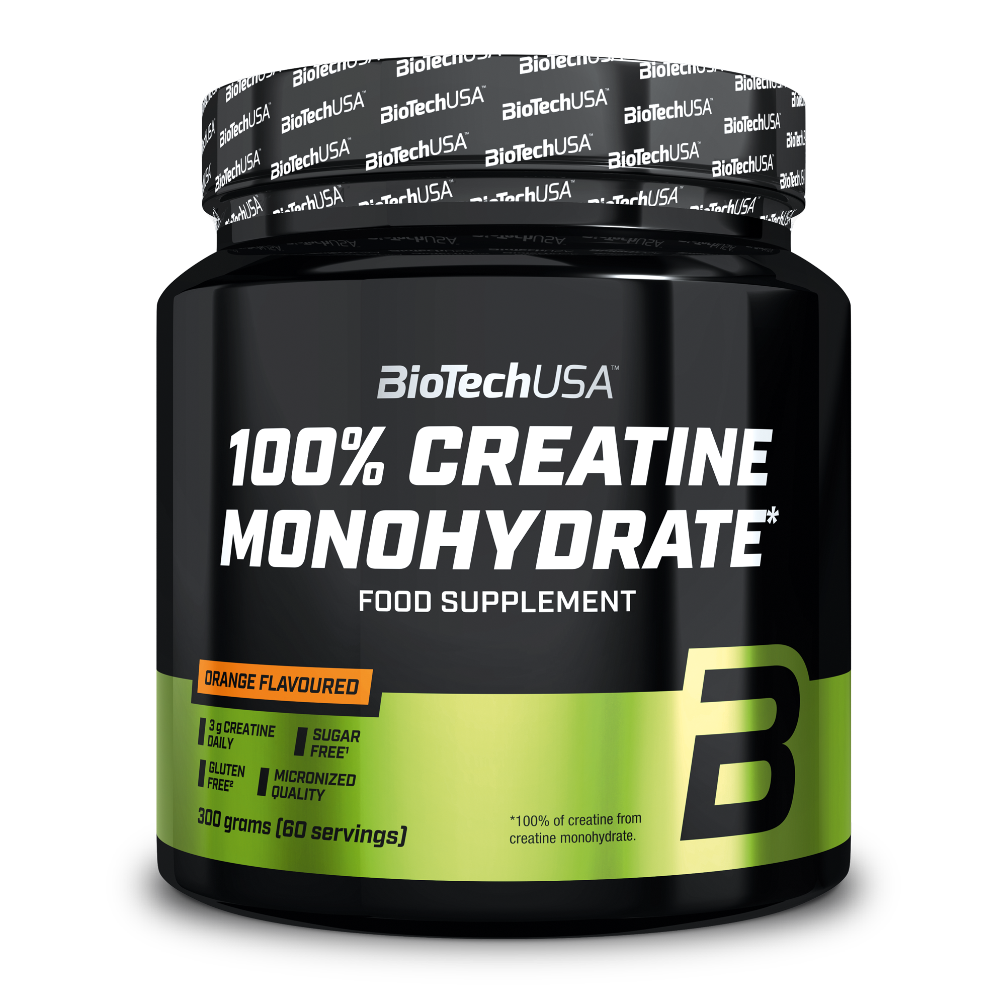 100CreatineMonohydrate_300g_Orange