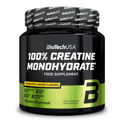 Creatina Monohidrata, BioTechUSA, 100% Creatine Monohydrate, 300g