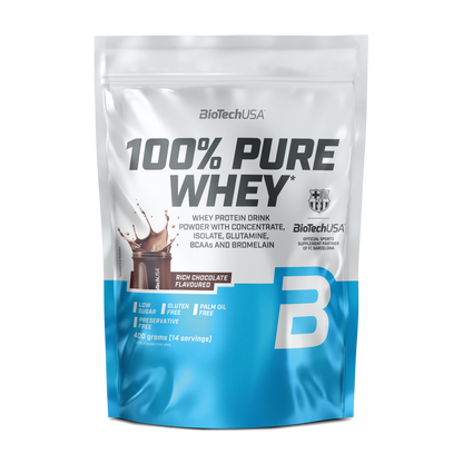 Proteina din Zer, BiotechUSA, 100% Pure Whey, 900g