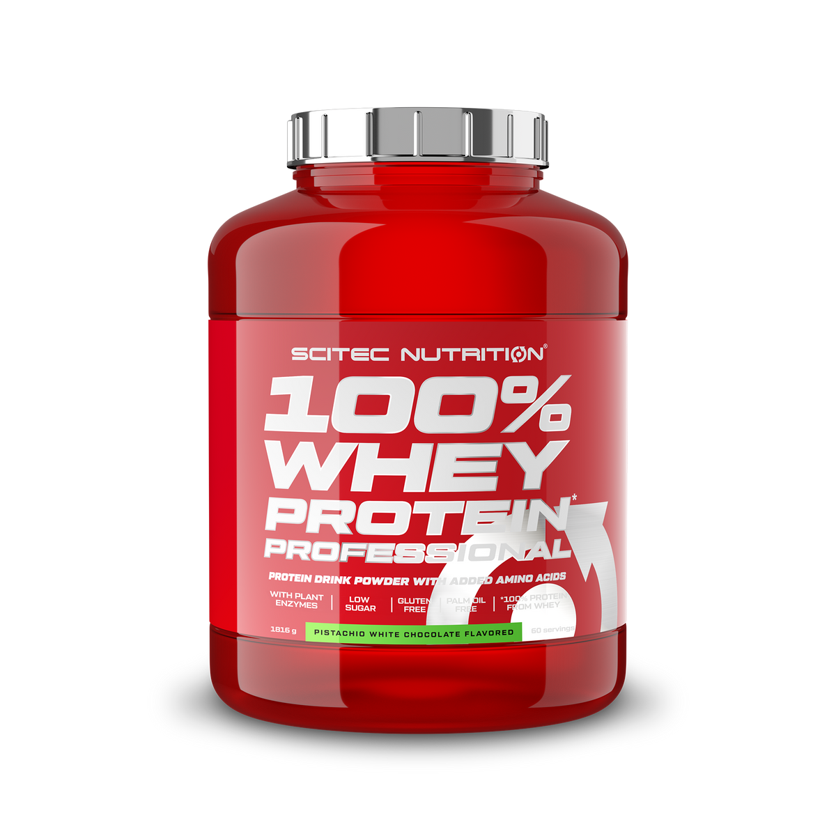 Proteina din Zer, Scitec Nutrition, 100% Whey Protein Professional, 1816g