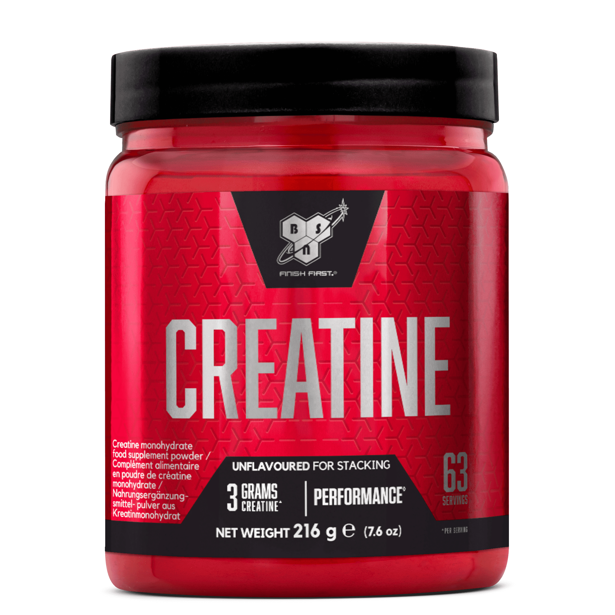 Creatina Monohidrata, BSN, Creatine, 216g