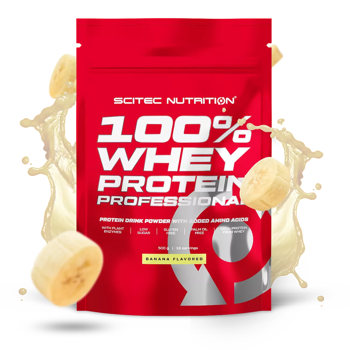Proteina din Zer, Scitec Nutrition, 100% Whey Protein Professional, 500g
