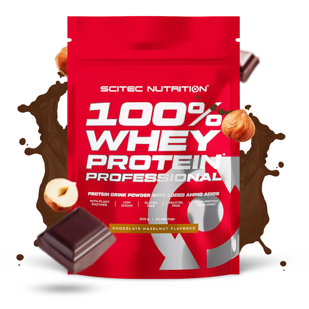 Proteina din Zer, Scitec Nutrition, 100% Whey Protein Professional, 500g