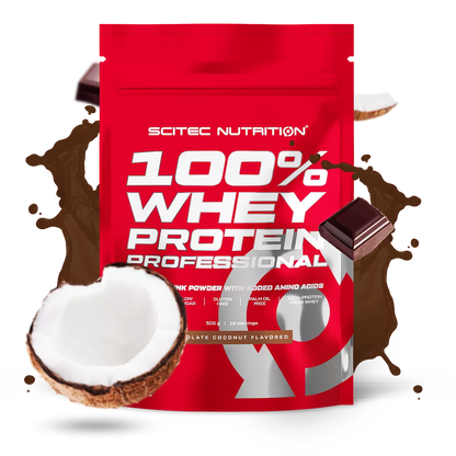 Proteina din Zer, Scitec Nutrition, 100% Whey Protein Professional, 500g