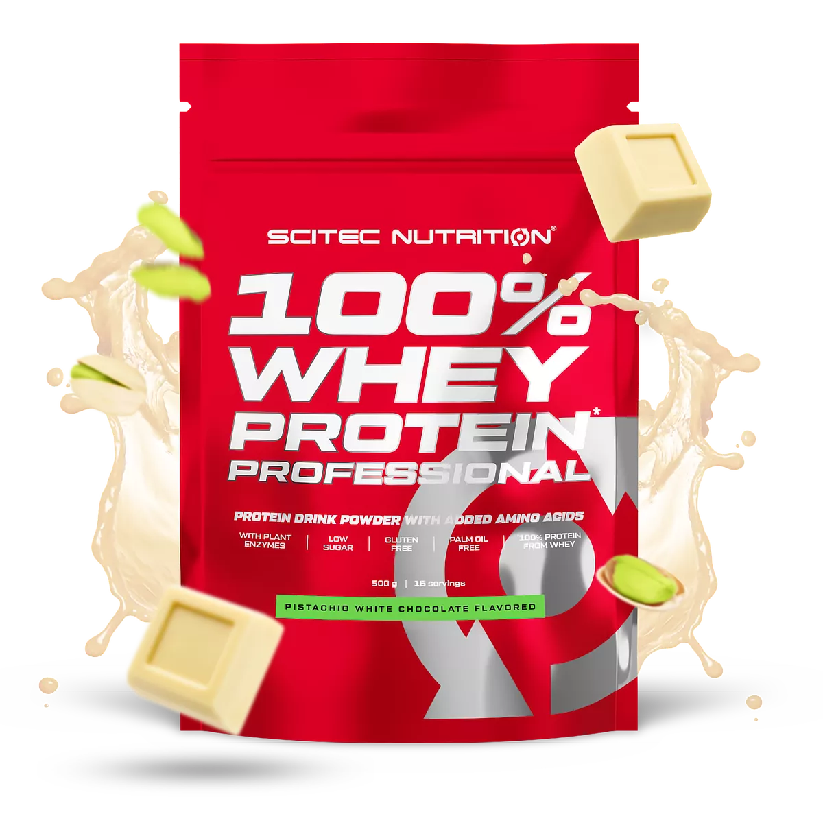 Proteina din Zer, Scitec Nutrition, 100% Whey Protein Professional, 500g