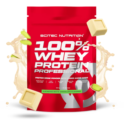 Proteina din Zer, Scitec Nutrition, 100% Whey Protein Professional, 500g