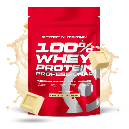 Proteina din Zer, Scitec Nutrition, 100% Whey Protein Professional, 500g