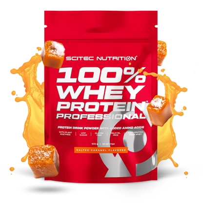 Proteina din Zer, Scitec Nutrition, 100% Whey Protein Professional, 500g