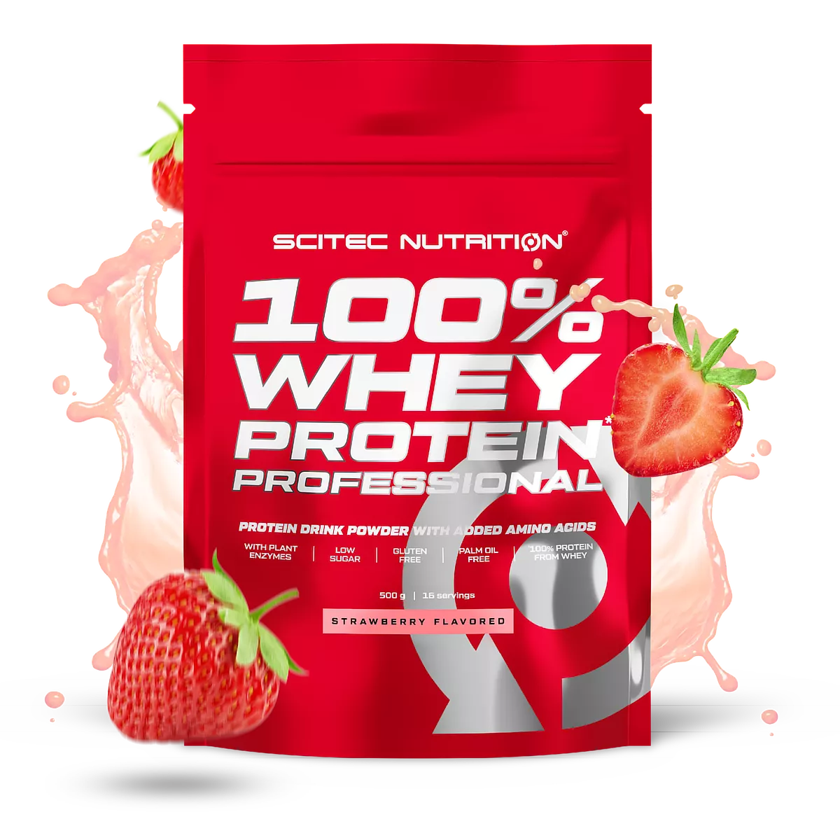 Proteina din Zer, Scitec Nutrition, 100% Whey Protein Professional, 500g
