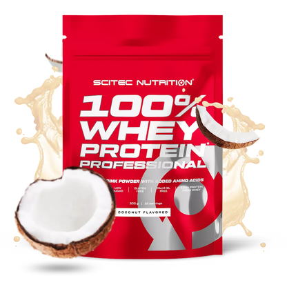 Proteina din Zer, Scitec Nutrition, 100% Whey Protein Professional, 500g