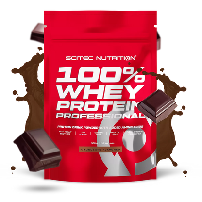 Proteina din Zer, Scitec Nutrition, 100% Whey Protein Professional, 500g