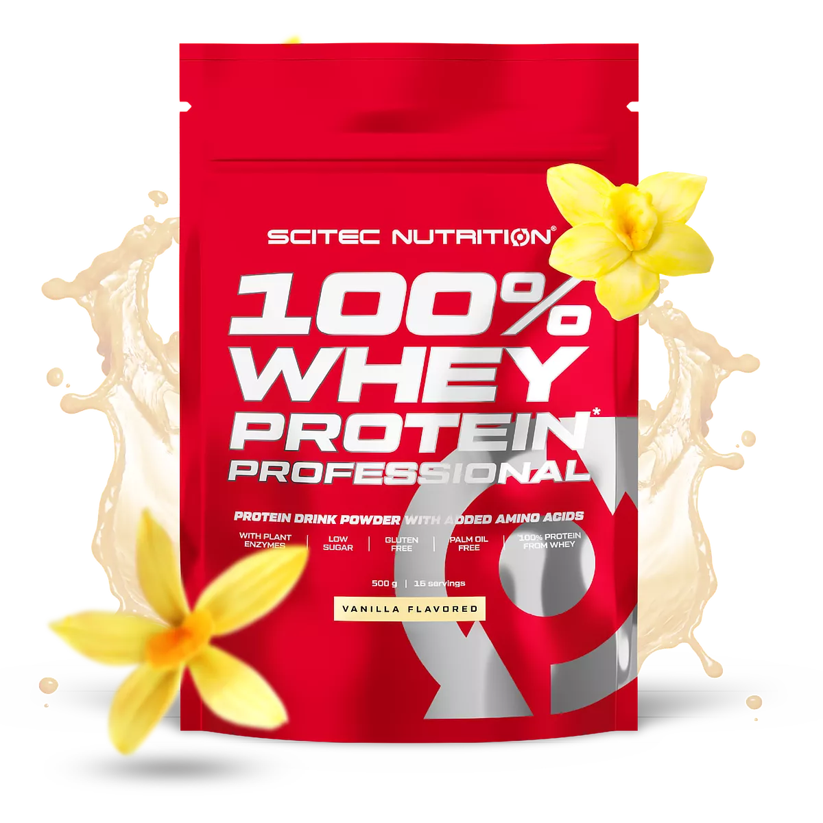 Proteina din Zer, Scitec Nutrition, 100% Whey Protein Professional, 500g