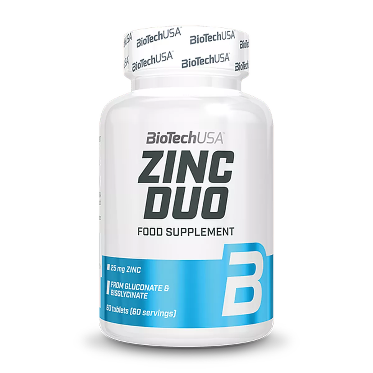 Complex Zinc, BioTechUSA, Zinc Duo, 60 Tablete