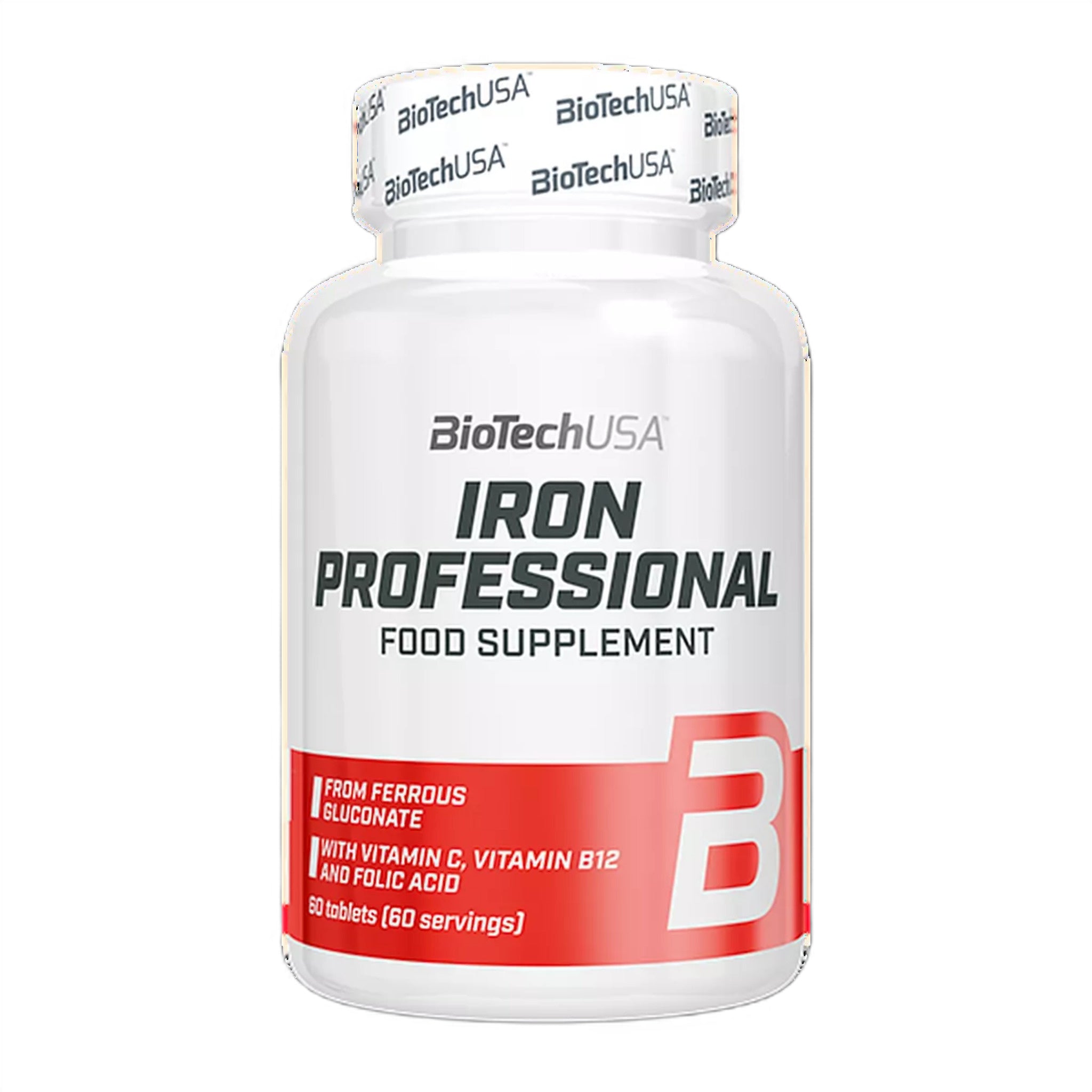 Fier, BioTechUSA, Iron Professional, 60 Tablete