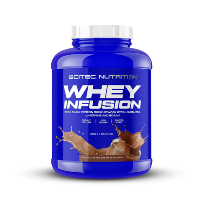 Proteina din Zer, Scitec Nutrition, Whey Infusion, 2000g