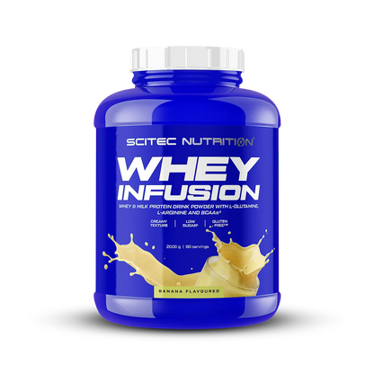 Proteina din Zer, Scitec Nutrition, Whey Infusion, 2000g