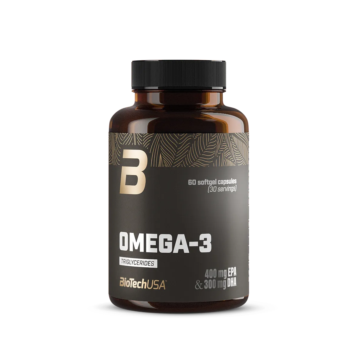 Omega 3 Trigliceride, BioTechUSA, Omega-3 Triglycerides, 60 Softgels