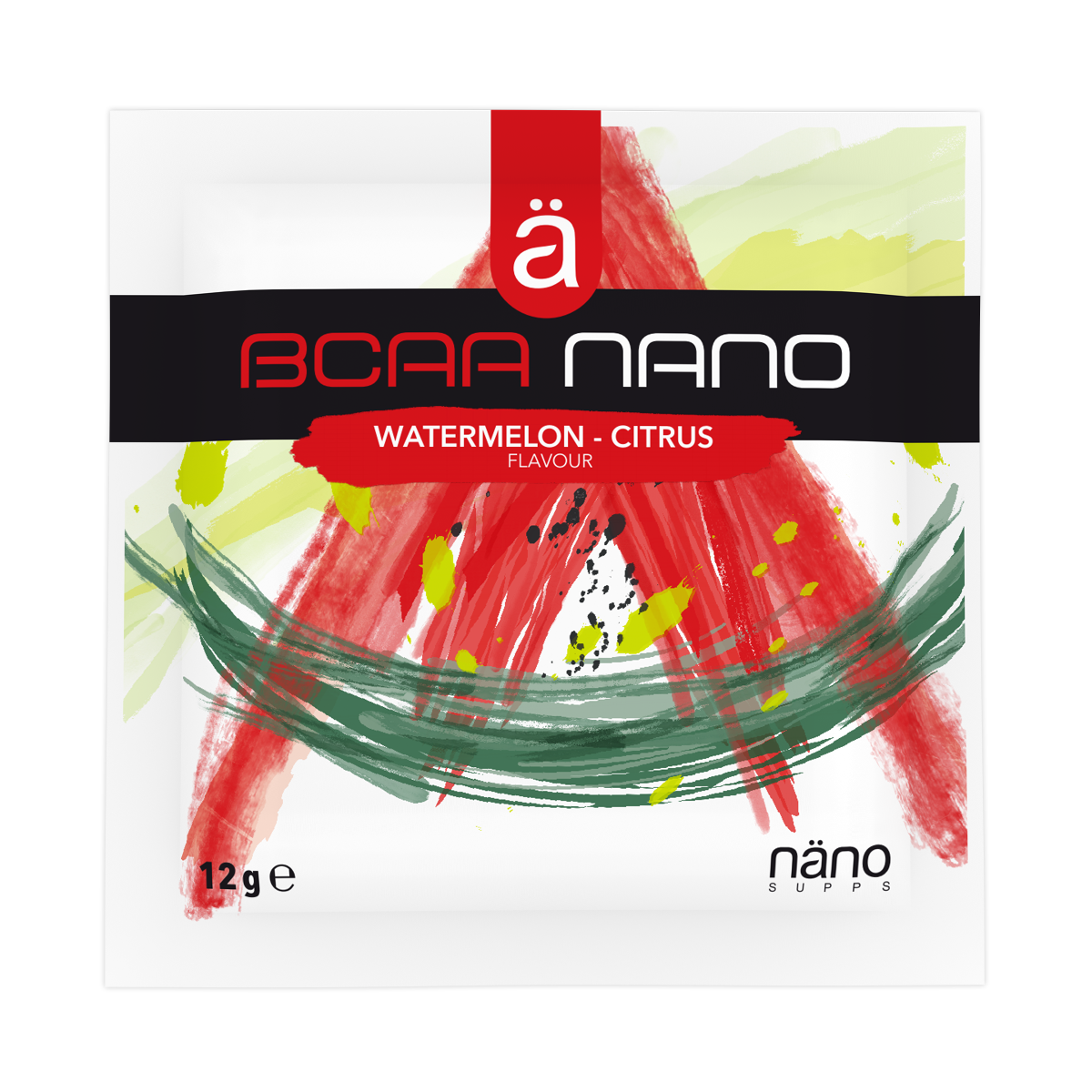 Aminoacizi Pudra, Nanosupps, BCAA Nano, 12g
