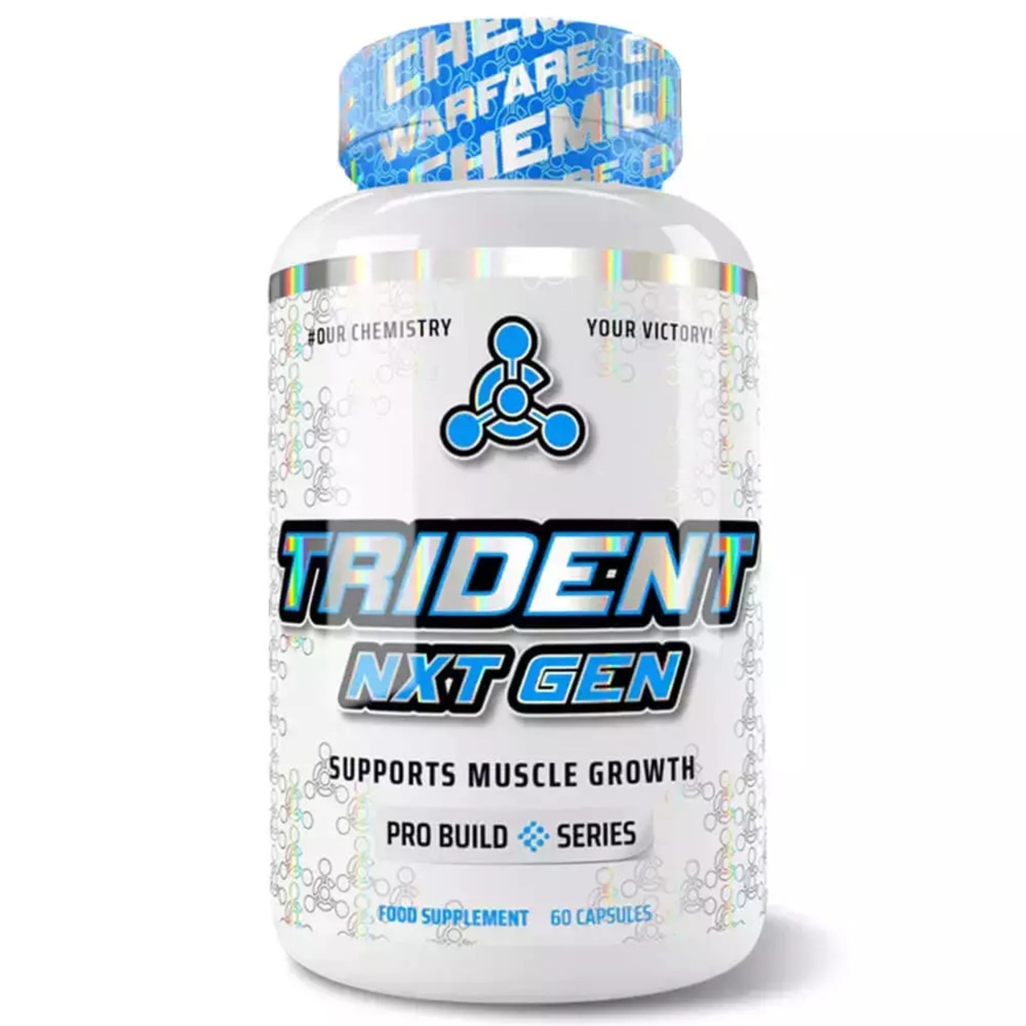 Performanta Sportiva, Chemical Warfare Supplements, Trident NXT Gen, 60 Caps