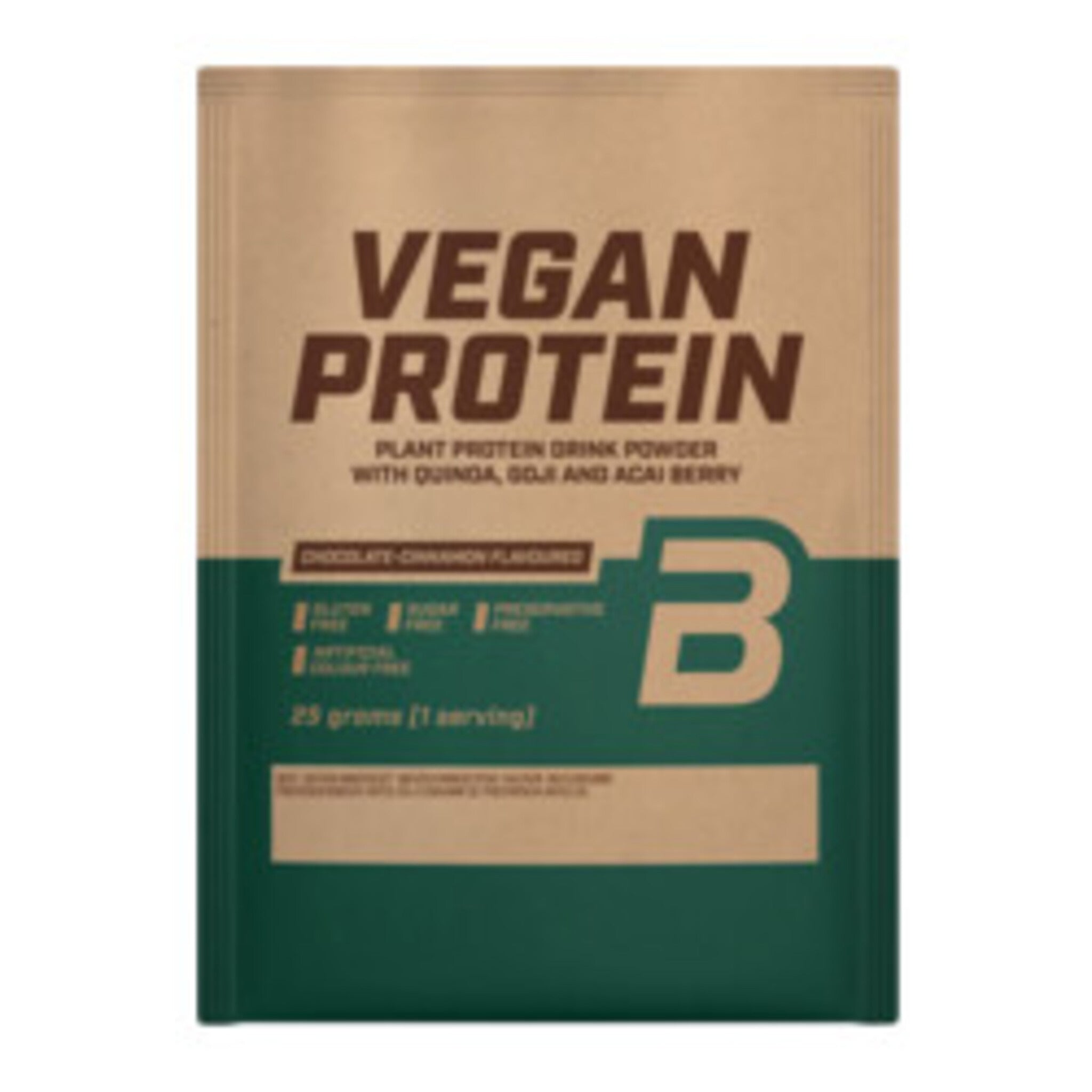 Proteina din mazare - Proteina Vegana, BioTechUSA, Vegan Protein, 25g - gym-stack.ro