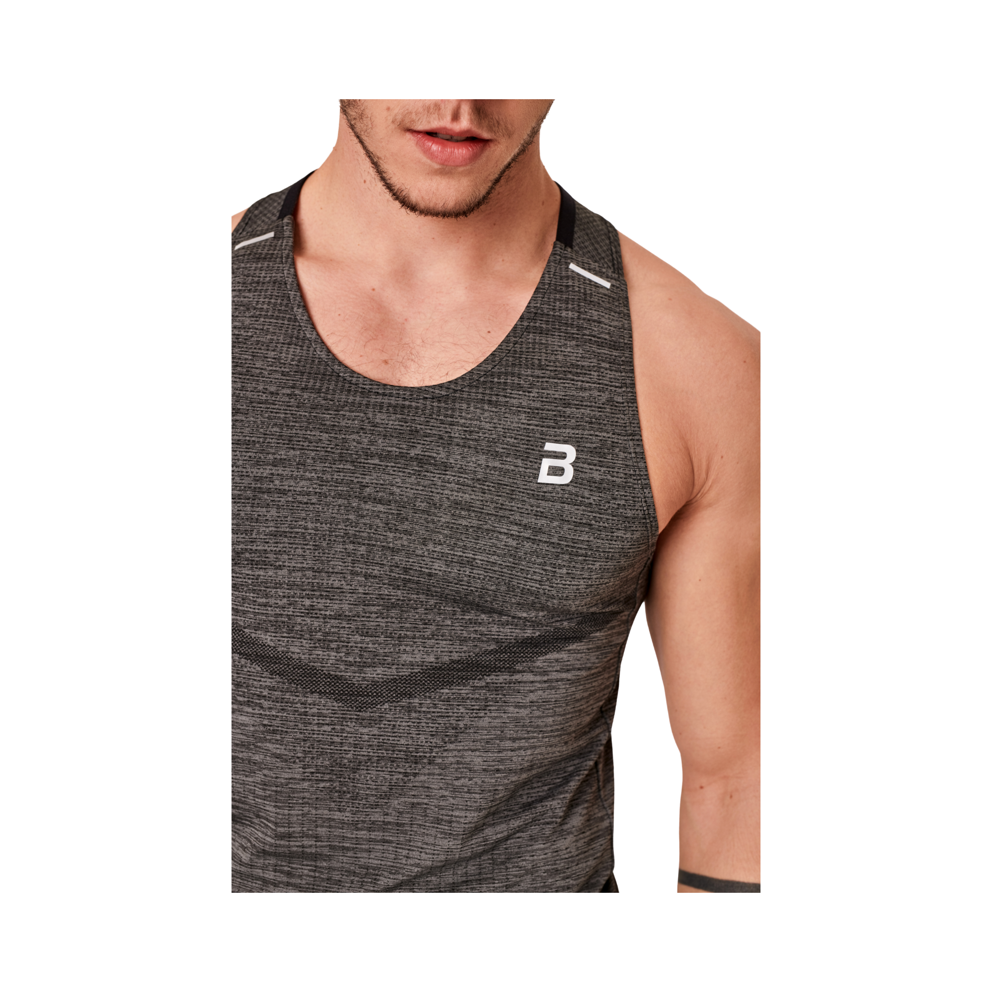 2Maiou, BioTechUSA, ASA Men Tank Top, Grey