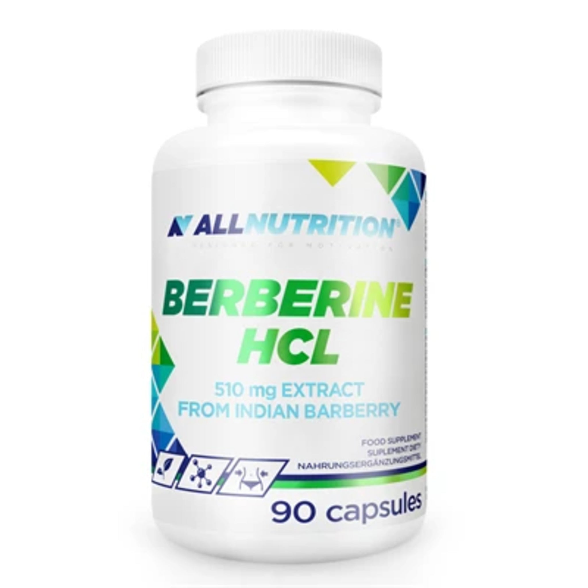 Berberina, Allnutrition, Berberine HCL, 90 Capsule