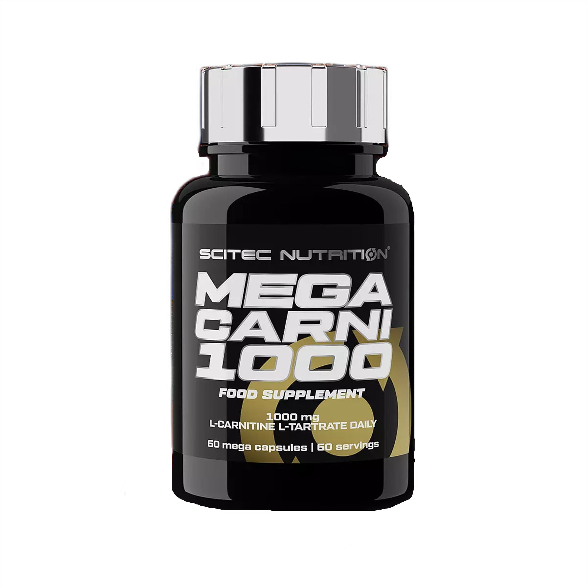 Carnitina Capsule, Scitec Nutrition, Mega Carni 1000, 60 Capsule