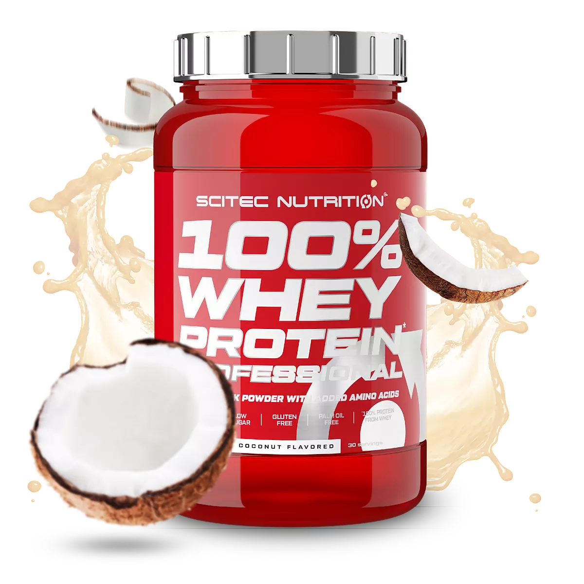Proteina din zer, Scitec Nutrition, 100% Whey Protein Professioal, 920g