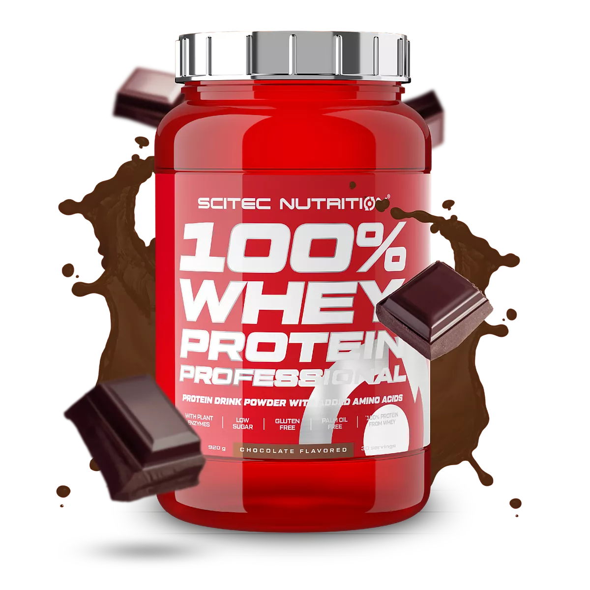 Proteina din zer, Scitec Nutrition, 100% Whey Protein Professioal, 920g