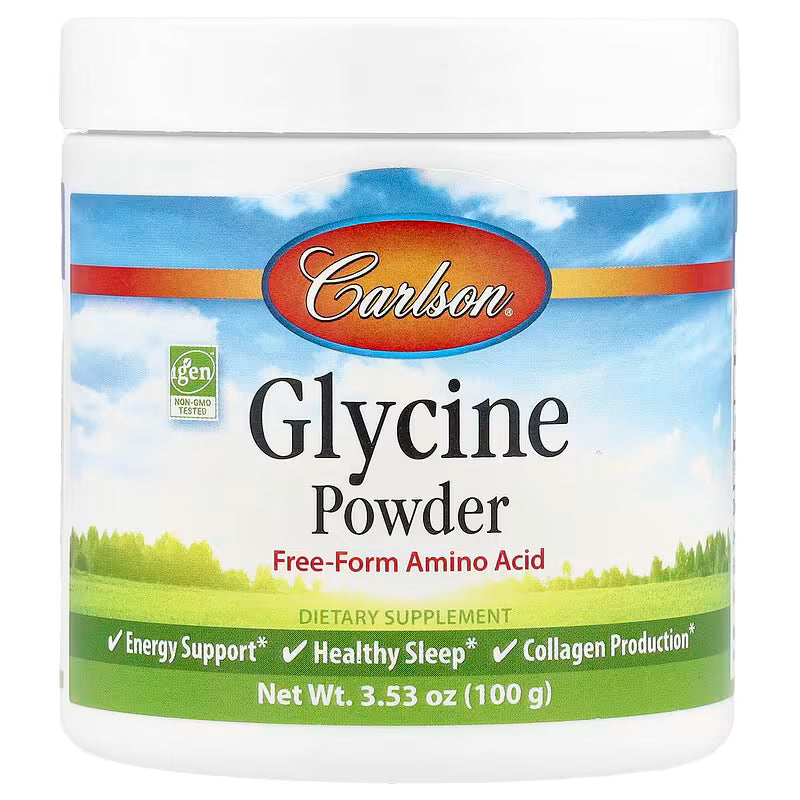 Glicina Pudra, Carlson Labs, Glycine Powder, 100g