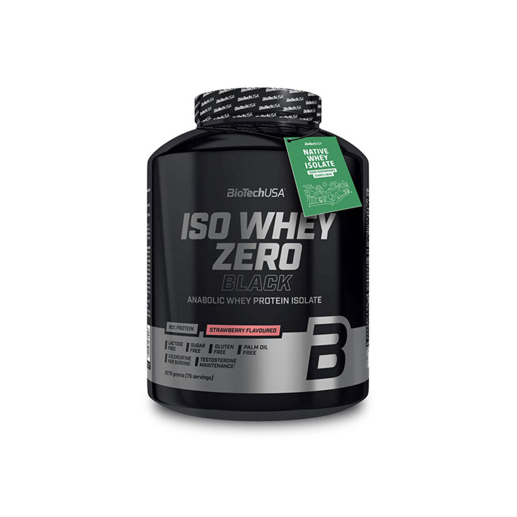 Proteina din Zer, BioTechUSA, Iso Whey Zero Black, 2270g