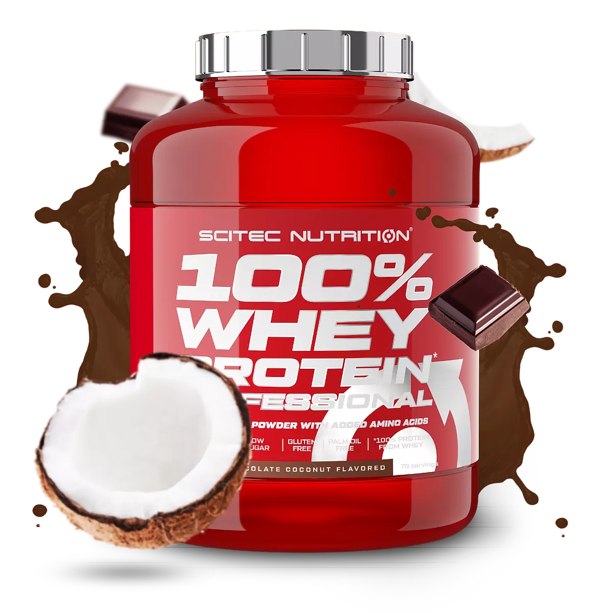 Proteina din zer, Scitec Nutrition, 100% Whey Protein Professional, 2350g