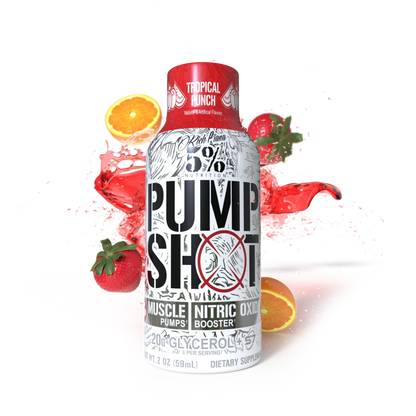 Booster de Oxid Nitric, 5% Rich Piana, Pump Shot, 59ml