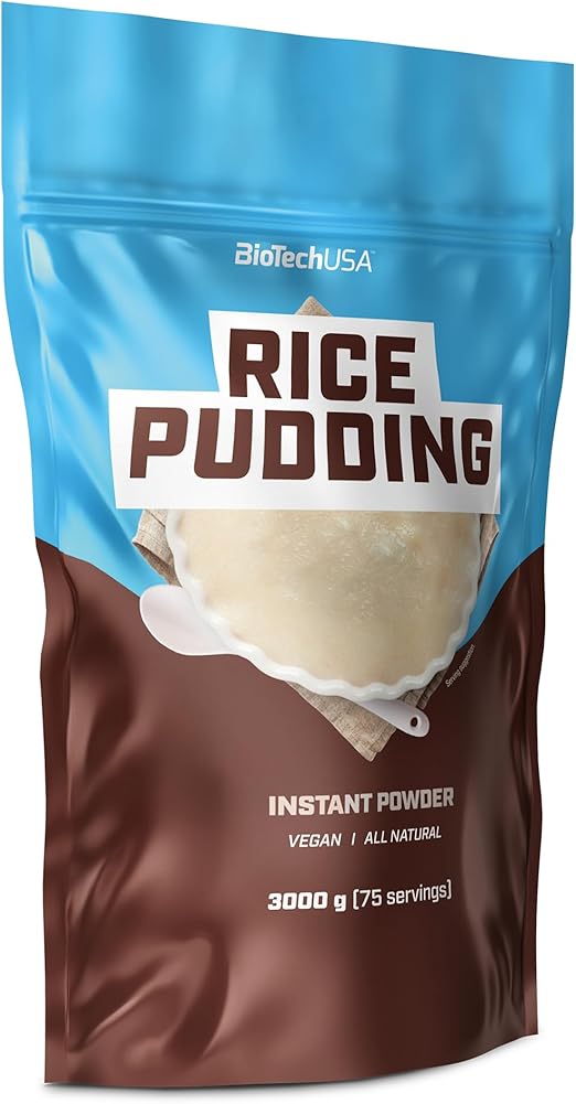 Budinca de Orez, Pulbere, BioTechUSA, Rice Pudding, 3000g