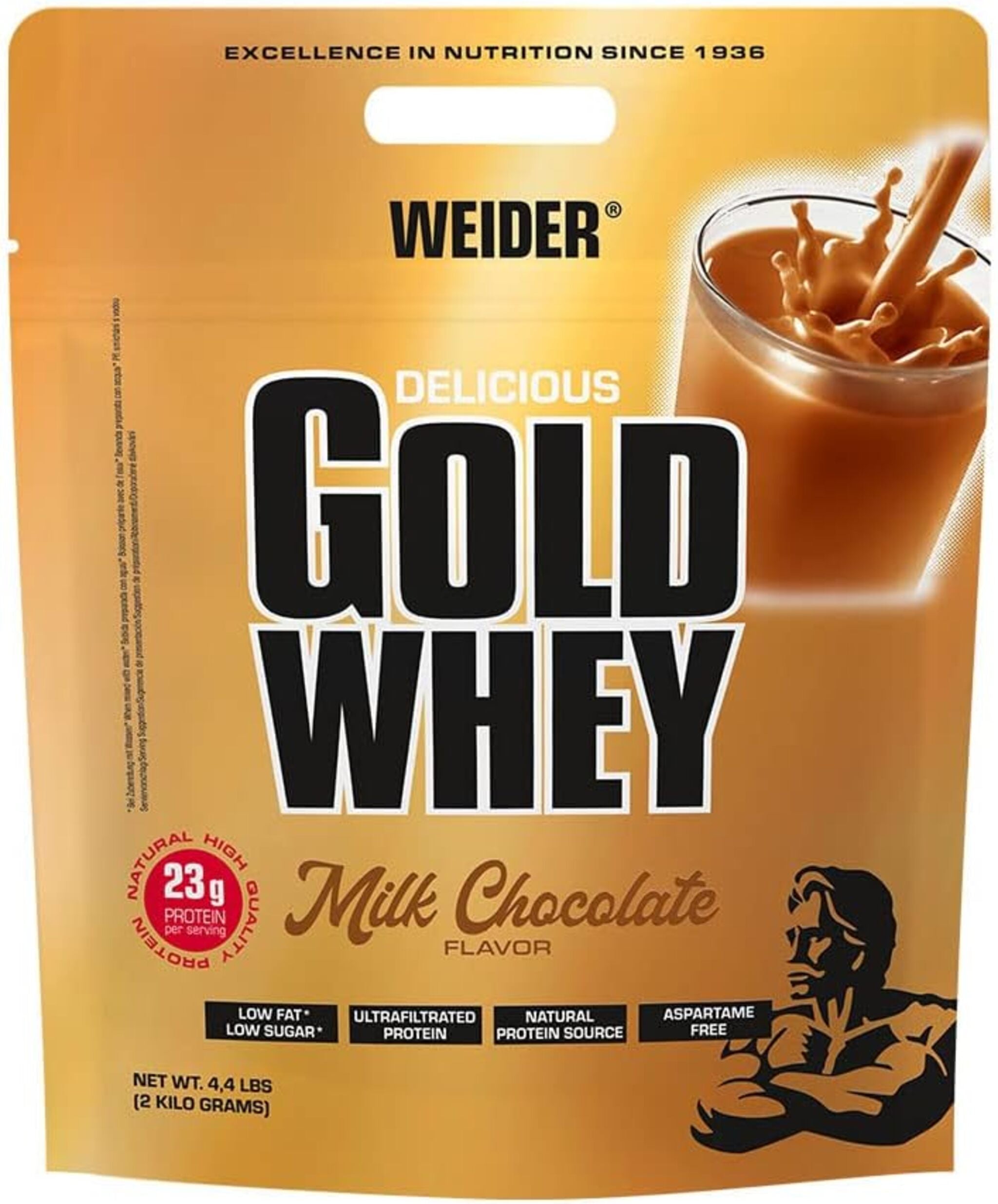 Black Friday - Reduceri Proteina din zer, Weider, Gold Whey, 2Kg Promotie