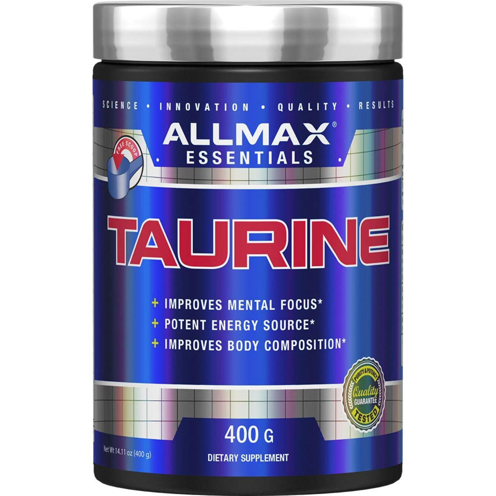 Taurina, Allmax Essentials, Taurine, 400g