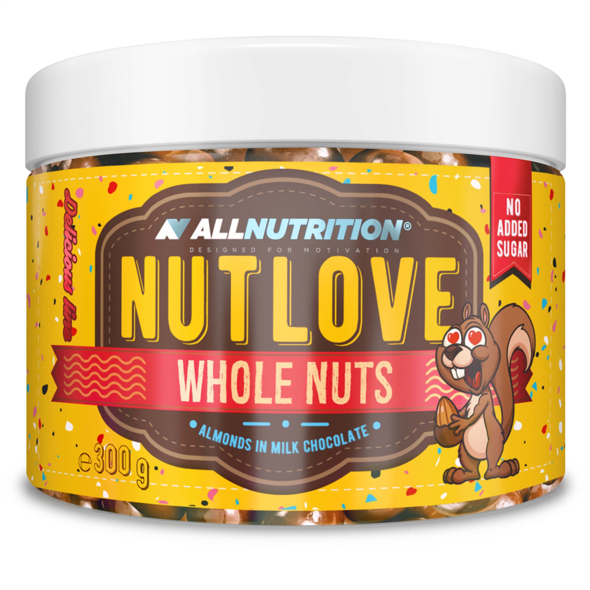 Migdale, AllNutrition, Nut Love Whole Nuts, 300g