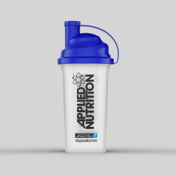 Shaker, Applied Nutrition, Albastru-Transparent, 700ml