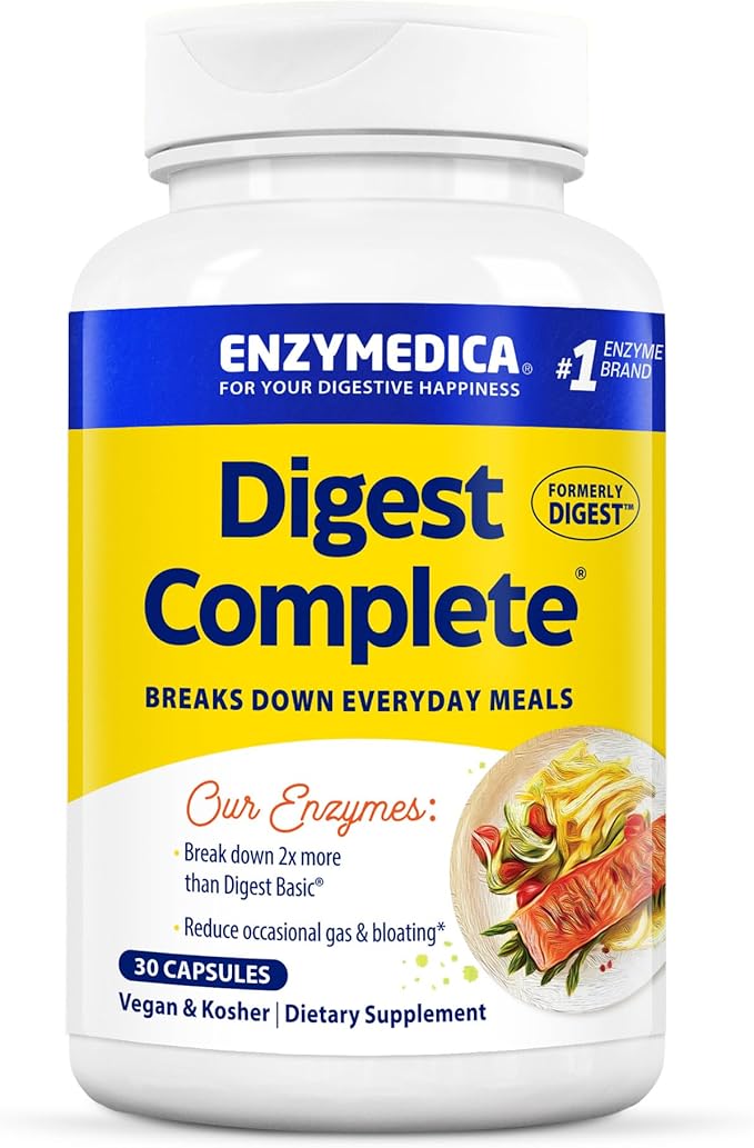 Enzime Digestive, Enzymedica, Digest Complete, 30 Capsule