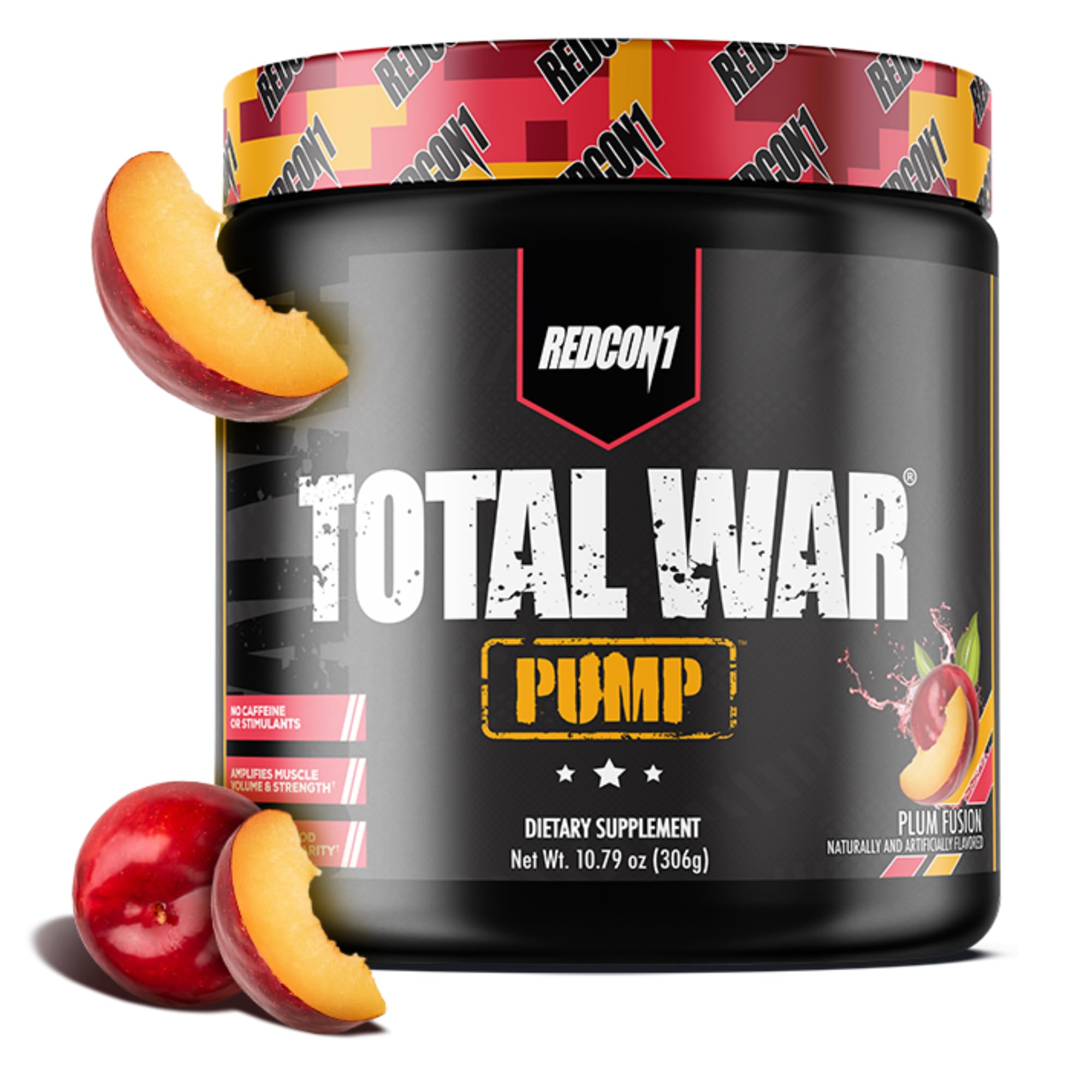 Pre-Workout fara Stimulenti, Redcon1, Total War Pump Stim-Free, 310g