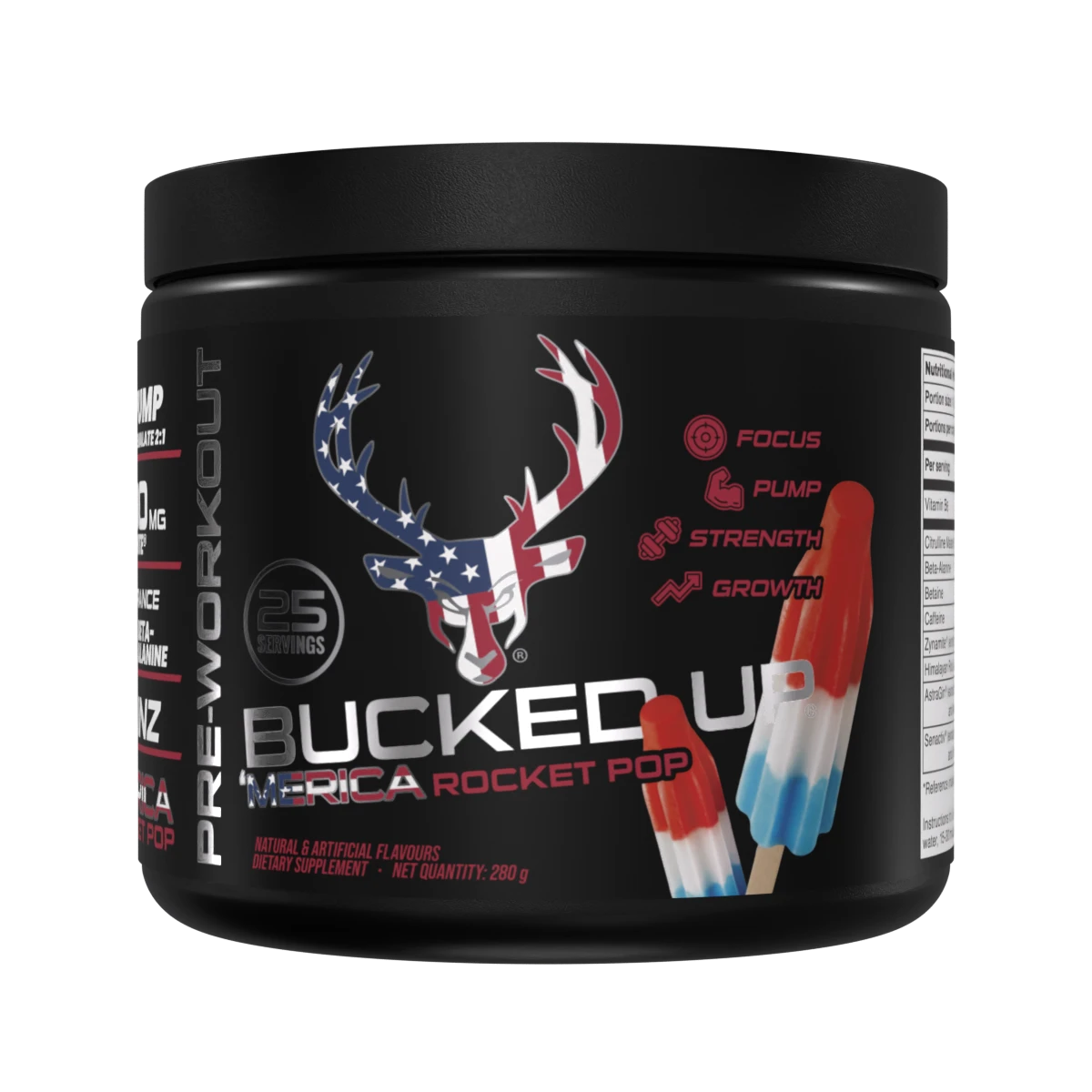 Pre-Workout, Bucked Up, Pre-Workout, 25 Porții