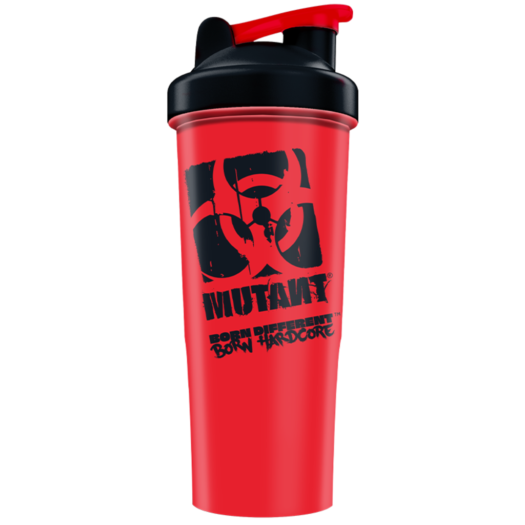 Shaker, Mutant, Born Hardcore Deluxe, 1000ml, Red