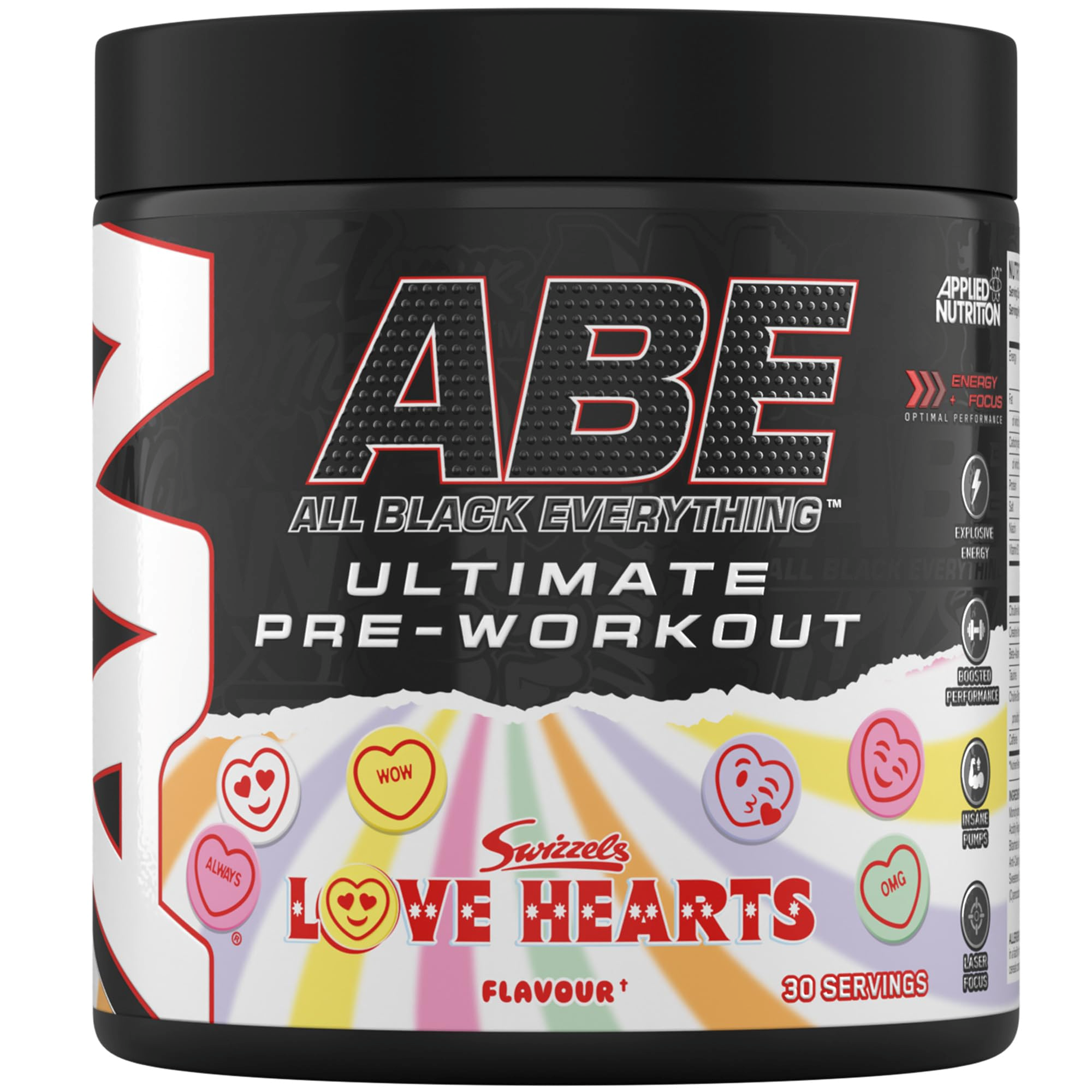 Pre-Workout, Applied Nutrition ABE, Ultimate Pre-Workout, 375g