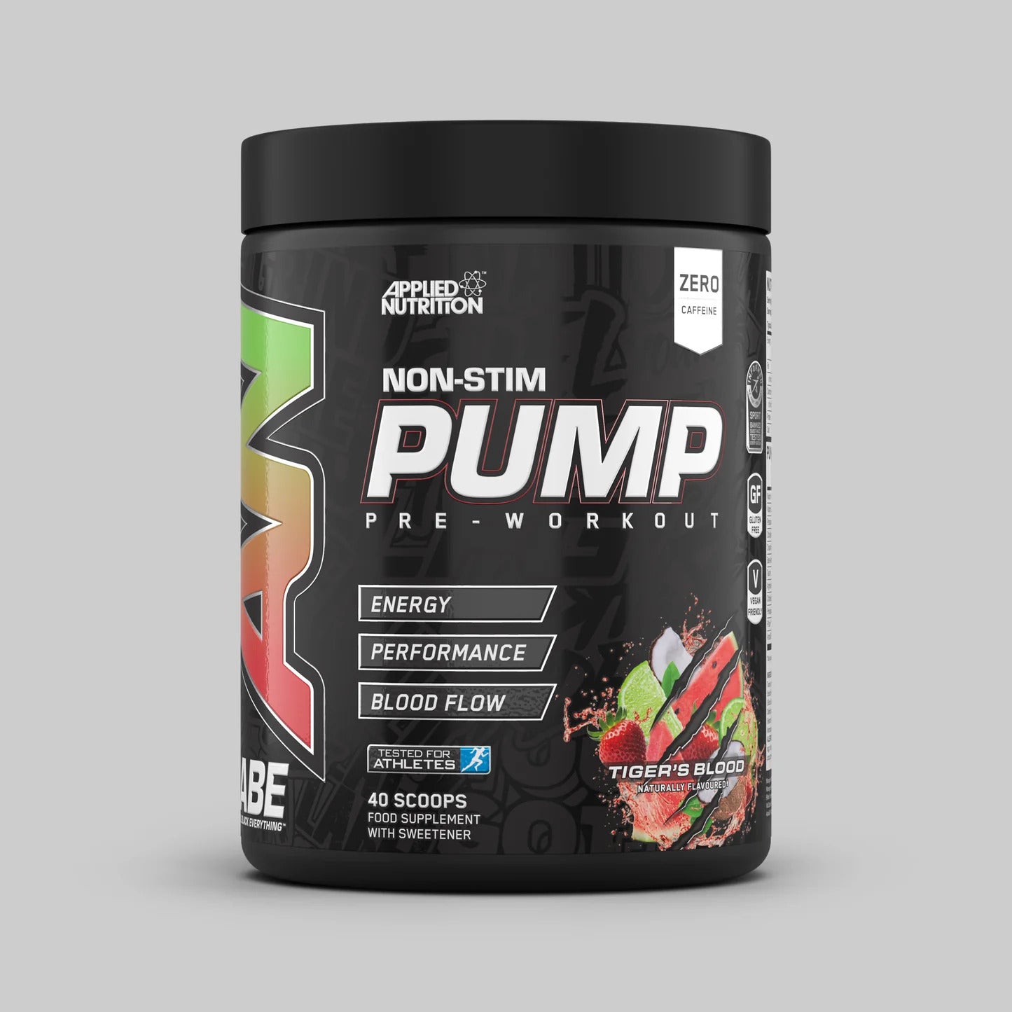Pre-Workout fara Cafeina, Applied Nutrition, ABE Pump Stim-Free, 500g