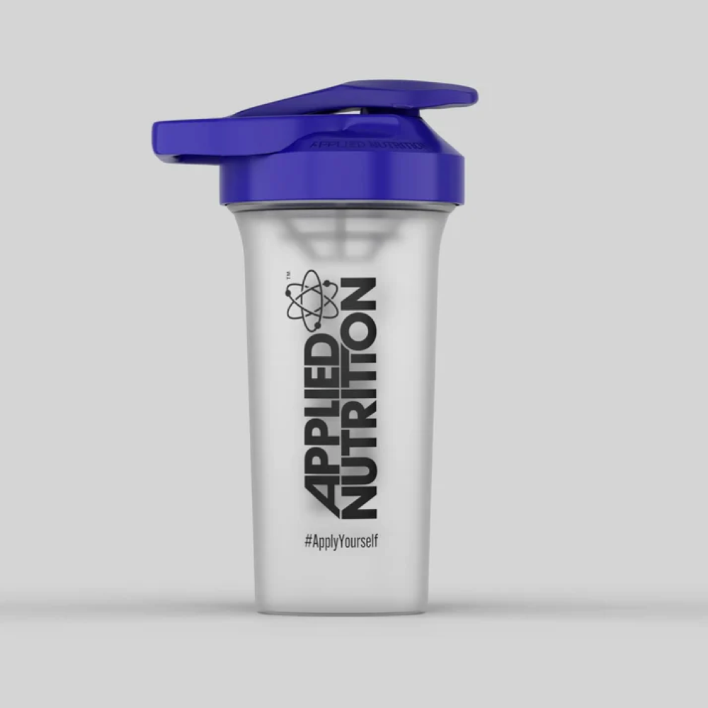 Shaker, Applied Nutrition, Albastru-Transparent, 700ml