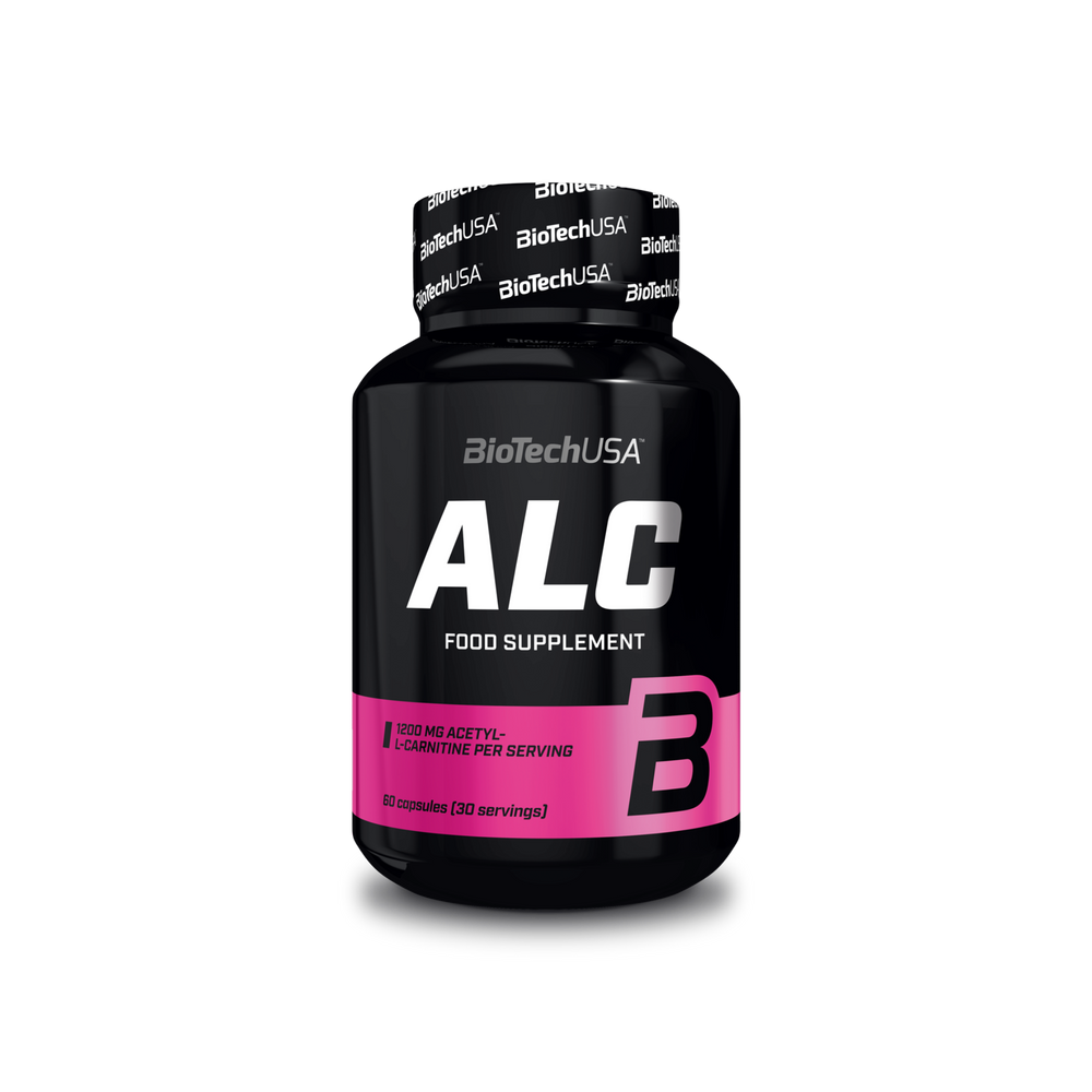 Acetil L-Carnitina si Zinc, BioTechUSA, ALC, 60 Capsule