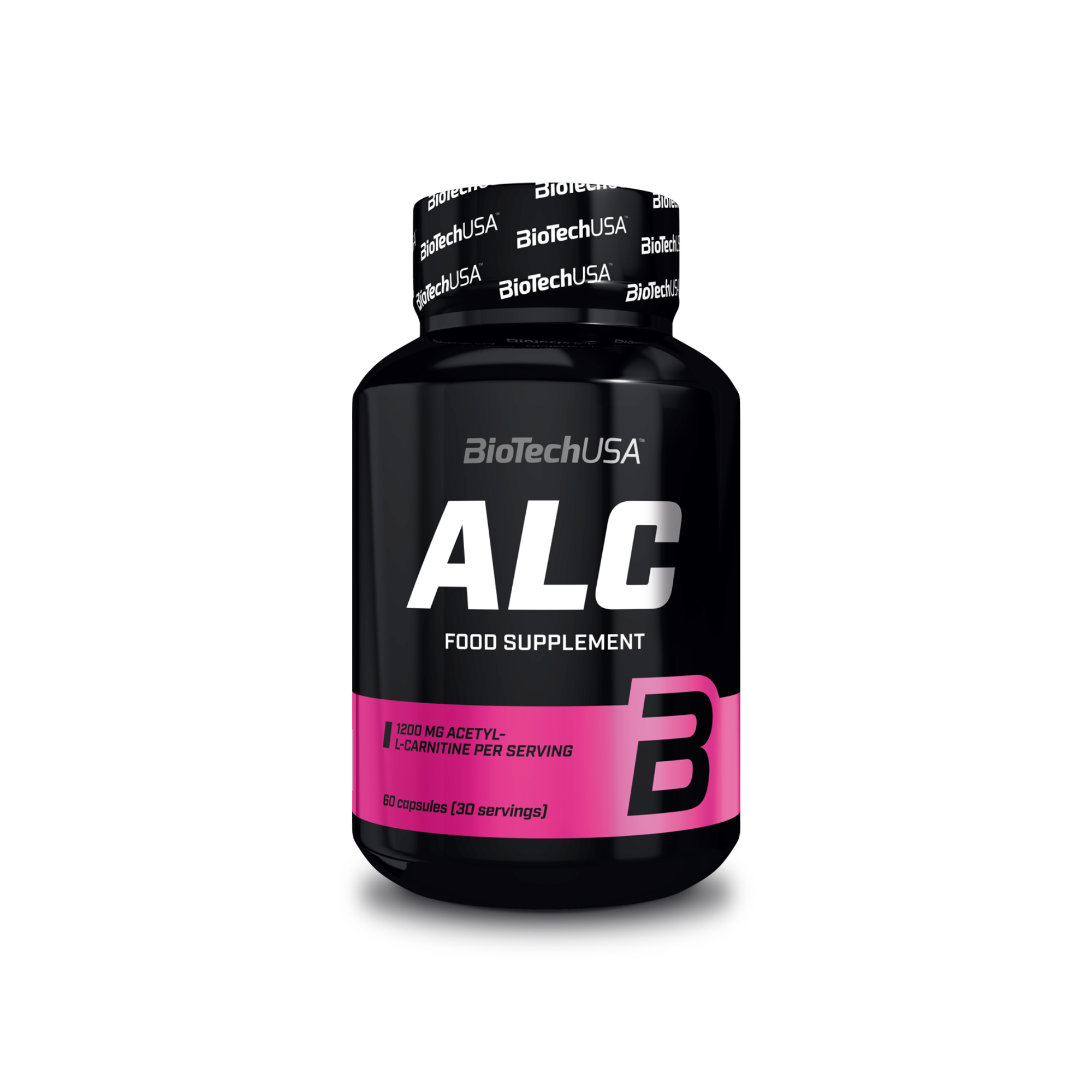 Acetil L-Carnitina si Zinc, BioTechUSA, ALC, 60 Capsule