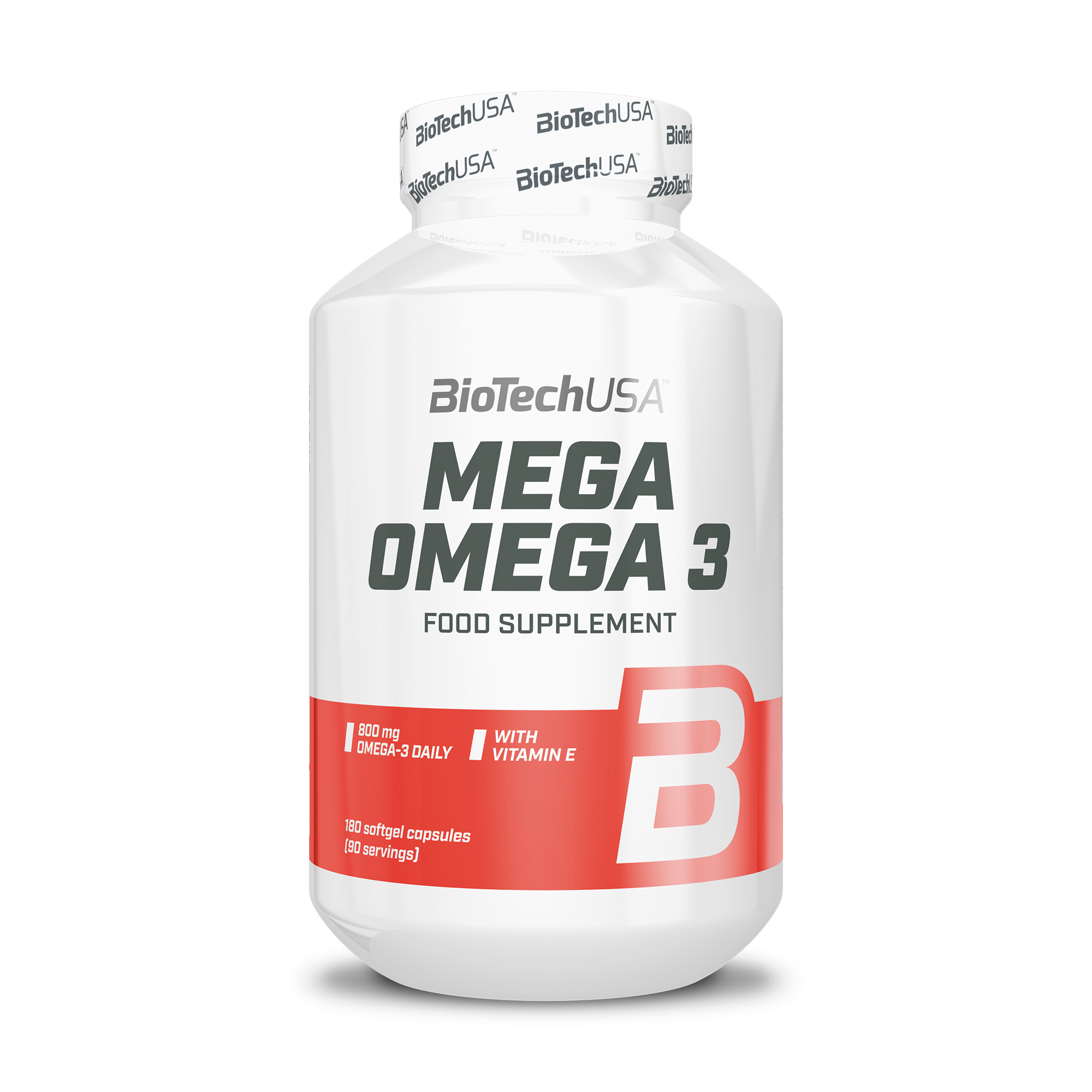 Acizi Grasi, BioTechUSA, Mega Omega 3, 180caps